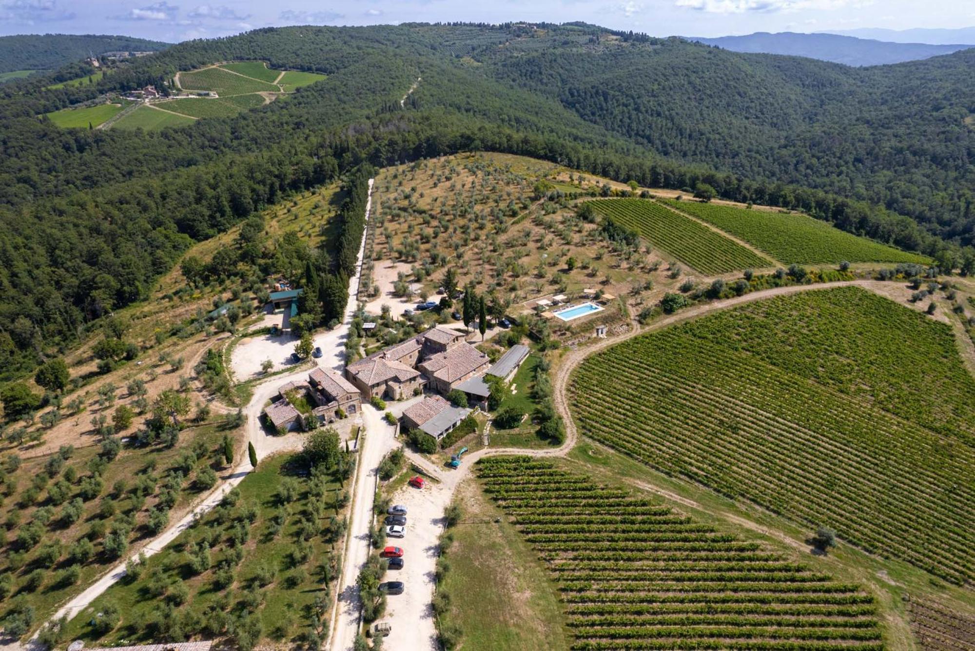 Appartamento Casa Alta Greve in Chianti Esterno foto
